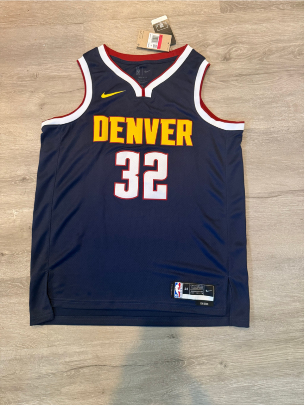 Men's Nike Denver Nuggets AaronGordon Jersey Size L